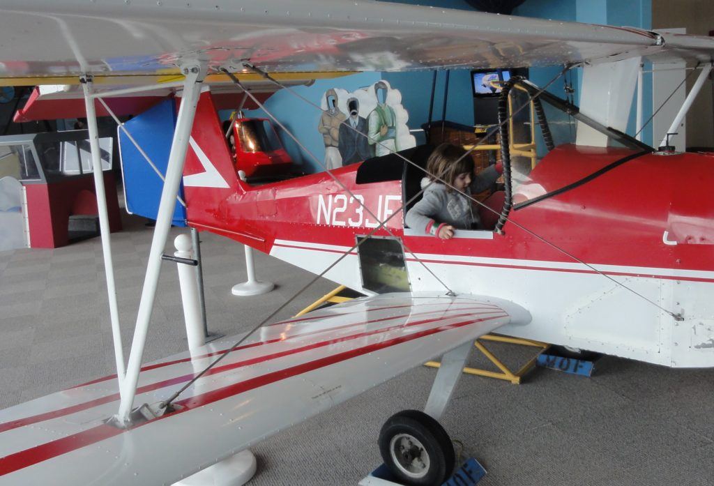 Plane at Museum of Flight Seattle