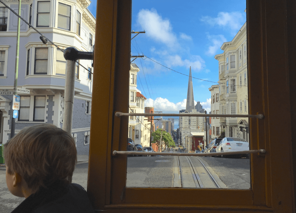 Riding the Cable Cars with Kids