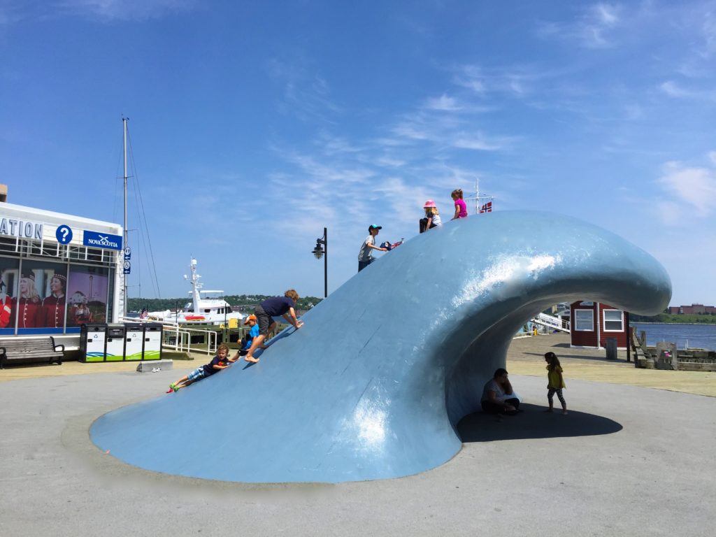 The Halifax Boardwalk with Kids