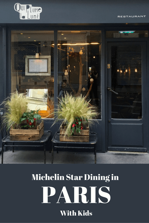Michelin Star Dining with Kids - Paris