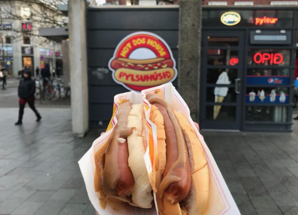 Hot Dogs in Reykjavik