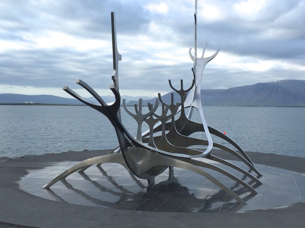 Sun Voyager Boat Sculpture Reykjavik