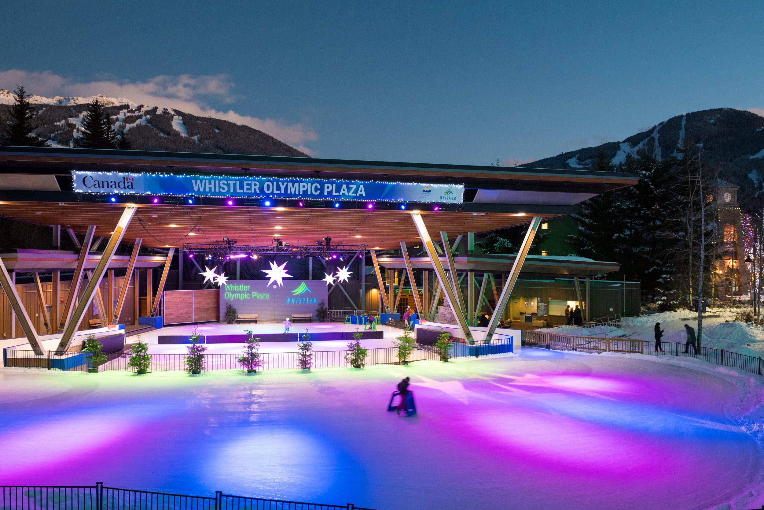 Skating in Whistler