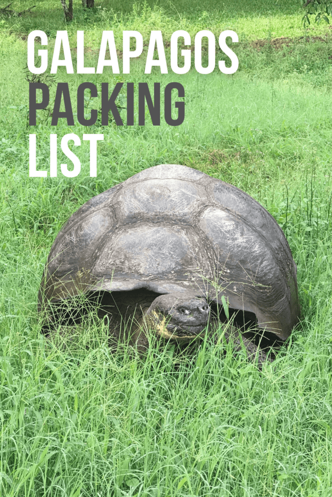 Packing List for Galapagos Travel