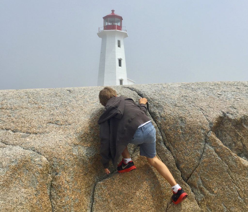 Peggy's Cove with Kids
