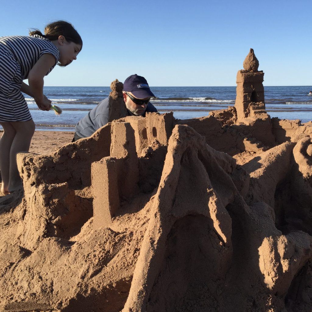 Sandcastle Building PEI