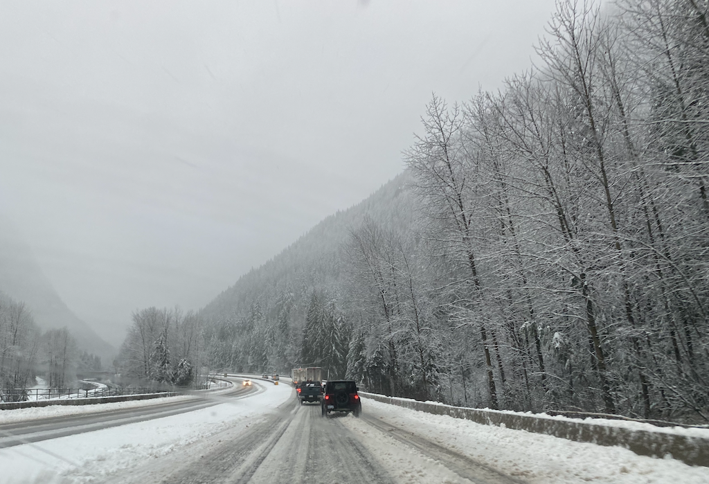 vancouver winter road trip