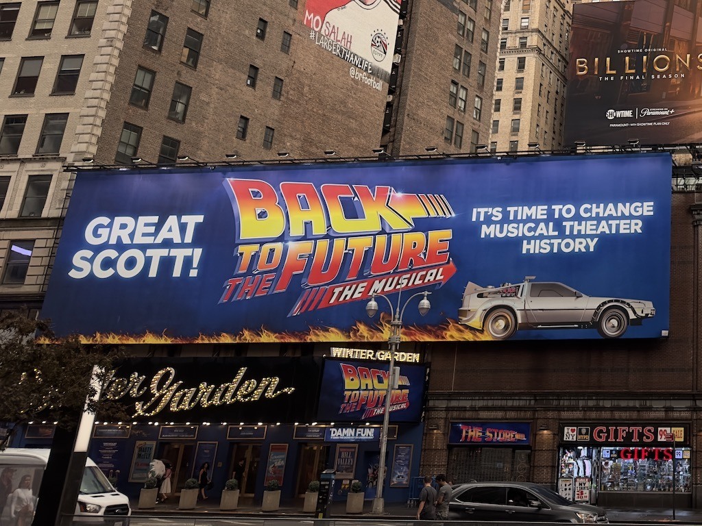 Back to the Future Broadway Show