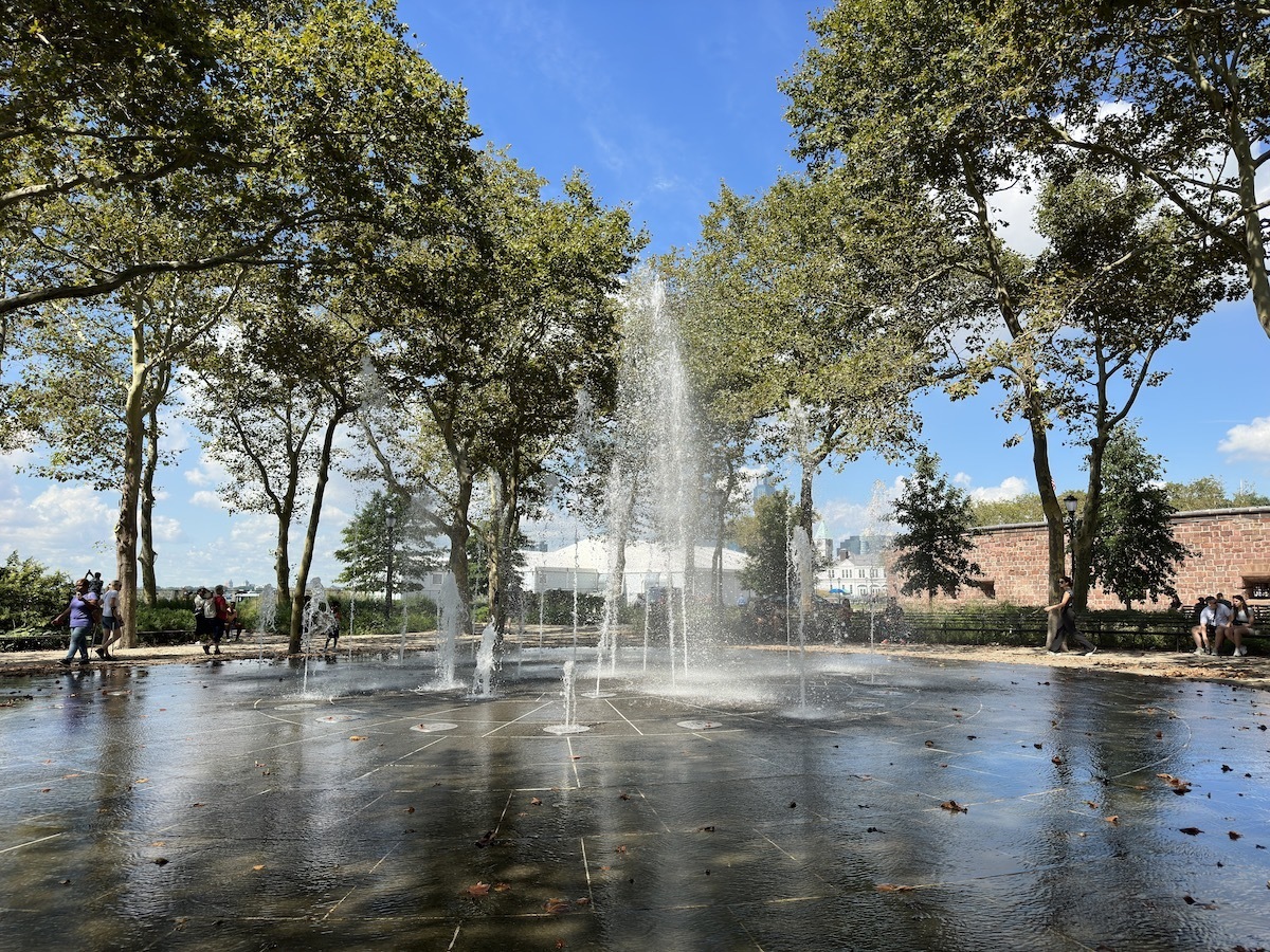 Battery Spray Park NYC