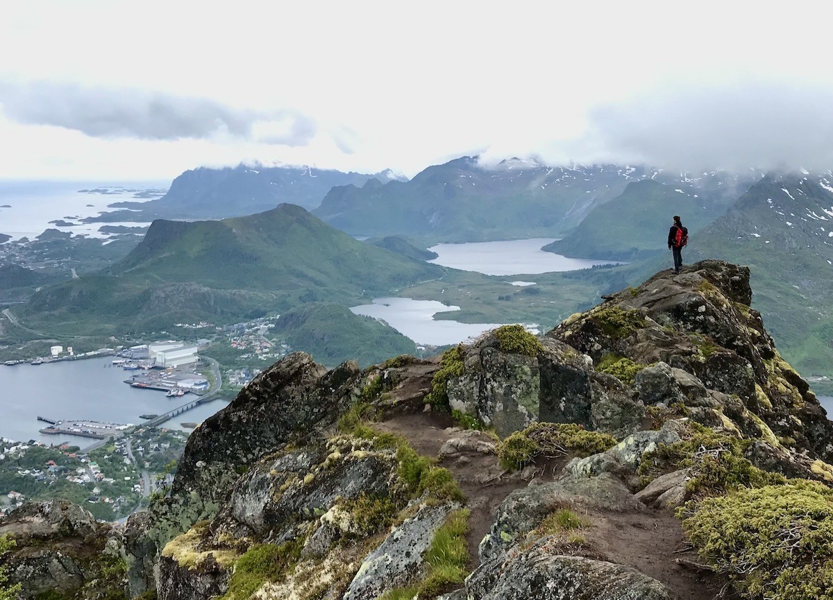 Floya Hike Lofoten Islands