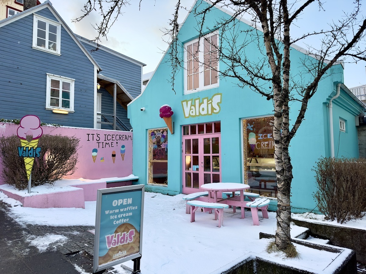 Ice Cream in Reykjavik